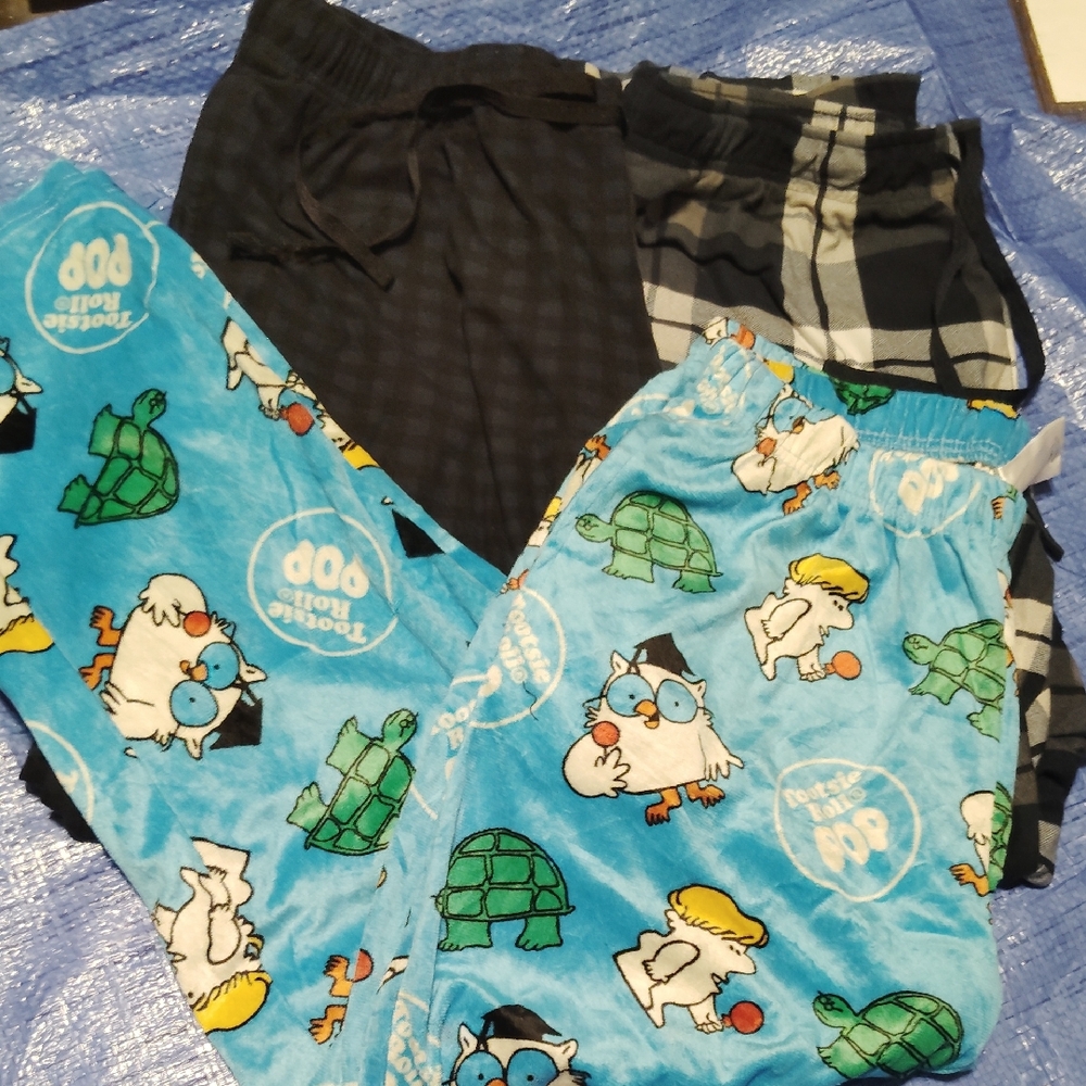 Fun Cartoon Print Pajama Pants